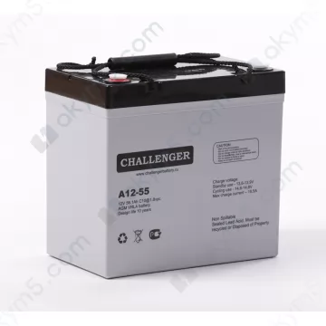 Аккумулятор Challenger A12-55Ah