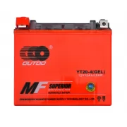 Outdo (YT20-4) gel 12V 18Ah L+