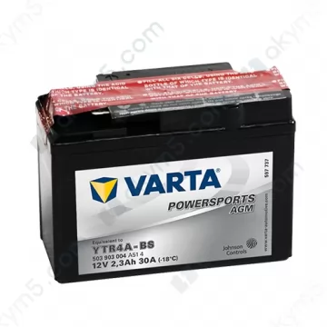 Мото аккумулятор Varta PS AGM (YTR4A-BS) 12V 2,3Ah 30А R+