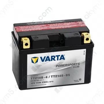 Мото аккумулятор Varta PS AGM (TTZ14S-BS) 12V 11Ah 230A L+