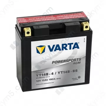Мото аккумулятор Varta PS AGM (YT14B-BS) 12V 13Ah 190A L+