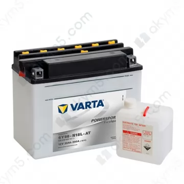 Мото акумулятор Varta PS FP (53030) 12V 30Ah 180А R+ (сухий)