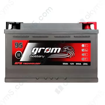 Аккумулятор Grom Battery 95Ah 950A R+ (EN) EFB