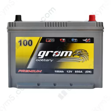 Аккумулятор Grom Battery 100Ah 850A JR+ (EN)