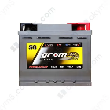 Аккумулятор Grom Battery 50Ah R+ 480A (EN)