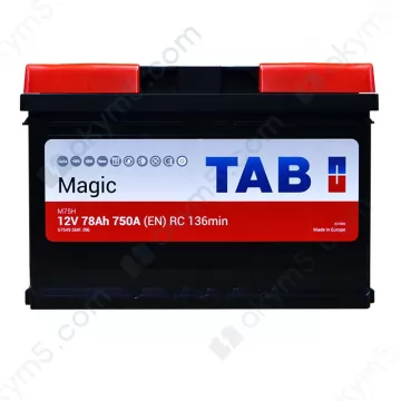 Акумулятор TAB Magic 6CT-78Ah R+ 750A (EN)