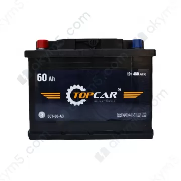 Акумулятор TOP CAR Expert 60Ah L+ 480A
