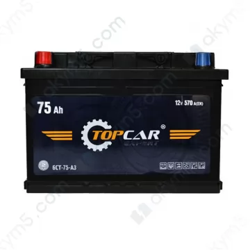 Аккумулятор TOP CAR Expert 75Ah L+ 570A