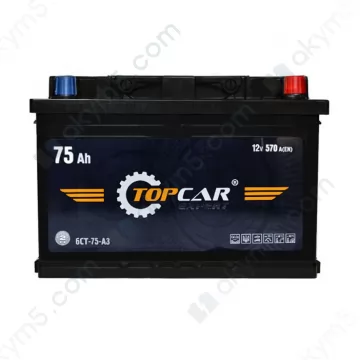 Акумулятор TOP CAR Expert 75Ah R+ 570A