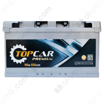 Акумулятор TOP CAR Premium 100Ah R+ 950A