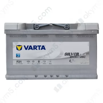 Автомобильный аккумулятор Varta Silver Dynamic AGM 80Ah R+ 800A (EN)