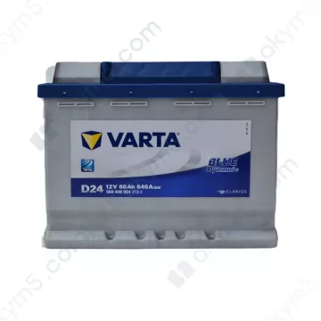Акумулятор Varta BLUE Dynamic 60Ah R+ 540A (EN)