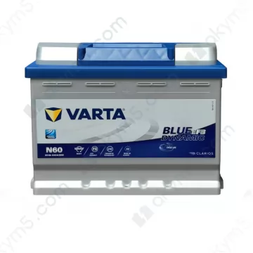 Аккумулятор Varta Blue Dynamic Start-Stop EFB (N60) 60Ah R+ 640A