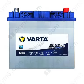 Аккумулятор автомобильный Varta Blue Dynamic Start-Stop EFB (N65) 65Ah JR+ 650A