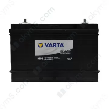 Аккумулятор Varta Promotive Black 605 103 080 (H16) 105Ah L+ 800A (шпилька)