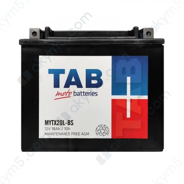 Акумулятор TAB MYTX20L-BS AGM 18Ah 240A R+