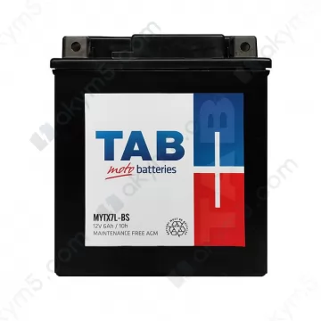 Аккумулятор TAB MYTX7L-BS AGM 6Ah 70A R+