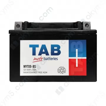 Аккумулятор TAB MYTX9-BS AGM 8Ah 100A L+
