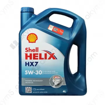 Моторна олива Shell Helix HX7 5W-30 4л