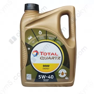 Масло моторное синтетическое Total Quartz Energy 9000 5W-40 4л