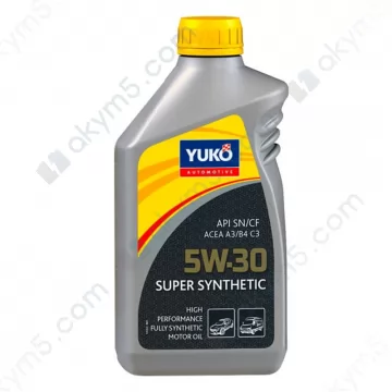 Моторное масло Yuko Super Synthetic c3 5W-30 1л